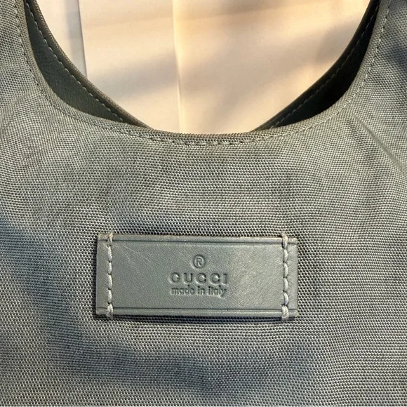 Gucci Vintage Blue Quiet Luxury Bag EUC - Picture 3 of 17
